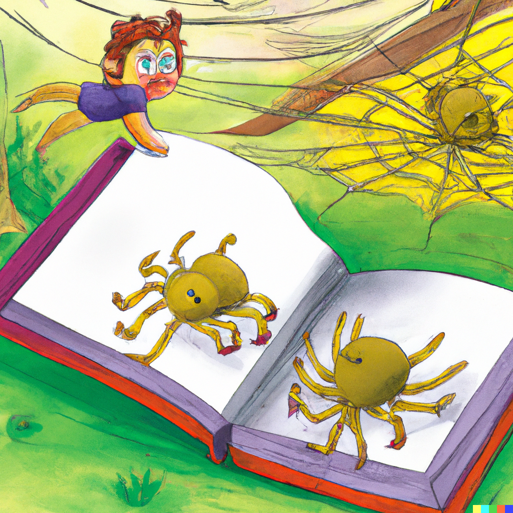 DALL·E 2022-10-28 23.05.51 - spiders are wonderful childrens book.png
